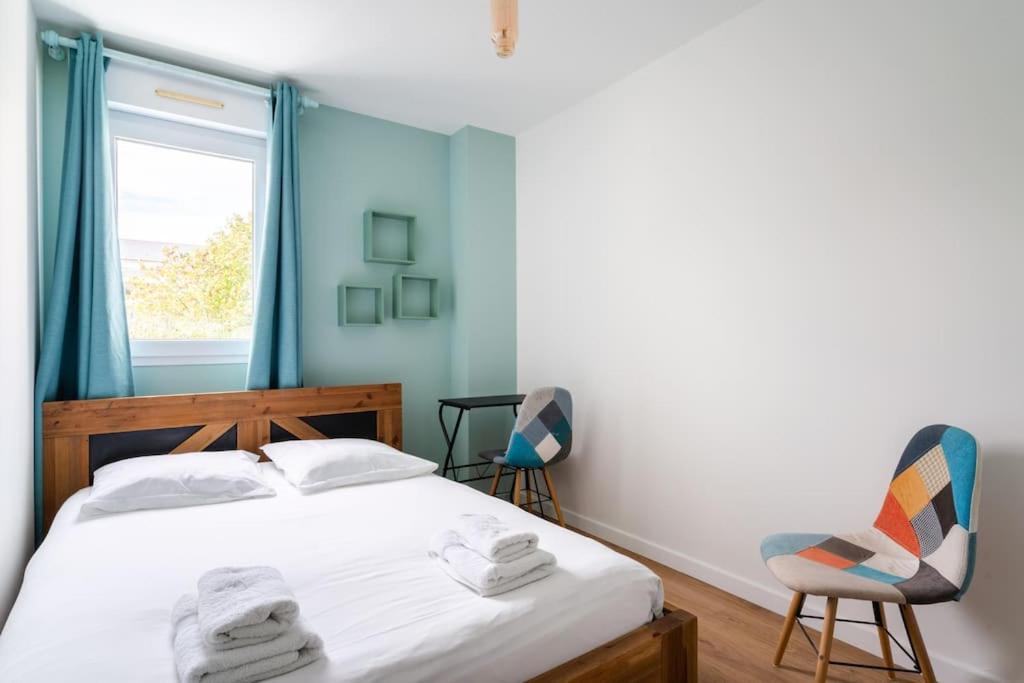 Ferienwohnung La Taniere De La Loire-3Ch/Ile De Nantes- Crapa Exterior foto